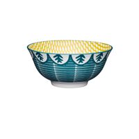 Bol Buddha bowl - motifs feuilles - Visuel 0