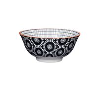 Bol Buddha bowl - motifs géométriques noir - Visuel 0