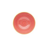 Bol Buddha bowl - motif tourbillon rouge - Visuel 1