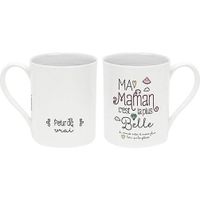 Mug Maman c'est la plus belle - Visuel 1