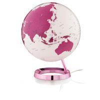 Globe lumineux rose - Visuel 0