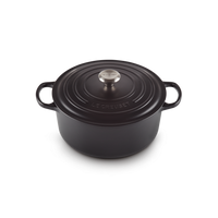 Cocotte ronde 26cm noire - Visuel 2