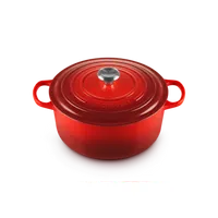 Cocotte ronde Cerise 24 cm - Visuel 1
