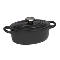 Cocotte ovale 31cm noire - Visuel 2