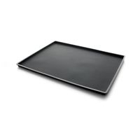 Tapis de cuisson avec rebord 30 x 40 cm noir - Visuel 0