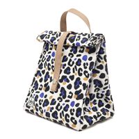 Sac isotherme 5 L bleu leopard - Visuel 1
