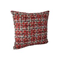Coussin rouge 45x45cm - Visuel 0