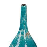 Vase de sol, "Actros", céramique, vert - Visuel 1