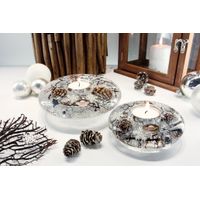 Bougeoir Dream Winter en verre - Visuel 1