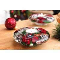 Bougeoir en verre Dream Noel - Visuel 1