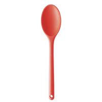 Cuillière rouge en silicone - Visuel 0