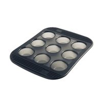 Moule 9 mini-muffins en silicone - Visuel 0