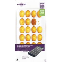 Moule 20 mini-madeleines gris - Visuel 1