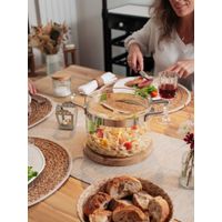 Casserole en verre 20 cm 2,5 L avec couvercle - Visuel 2