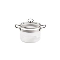 Casserole en verre 20 cm 2,5 L avec couvercle - Visuel 0