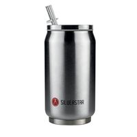 Canette isotherme Can’it métal brillant 28 cl - Visuel 0