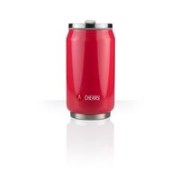 Canette isotherme Can’it rouge brillant 28 cl - Visuel 0