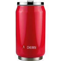 Canette isotherme Can’it rouge brillant 28 cl - Visuel 1