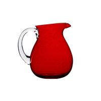 Pichet bullé colors 1,6 L rouge - Visuel 0