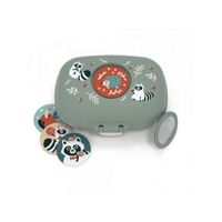 Boîte à goûter MB Gram vert Raccoon - Visuel 0