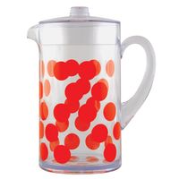 Pichet 2L DOT DOT rouge - Visuel 0