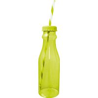 Bouteille SODA avec paille vert - Visuel 0