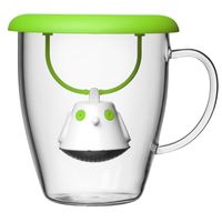 Infuseur de thé BIRDIE vert - Visuel 2