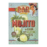 PLAQUE DE DECORATION MOJITO - Visuel 0