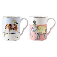 2 mugs 28 cl Carnival - Visuel 0