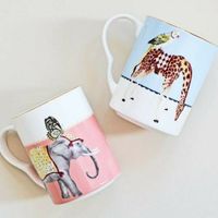 2 mugs 28 cl Carnival - Visuel 1