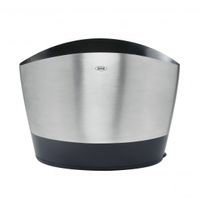 POT À USTENSILES INOX BROSSÉ ovale - Visuel 1