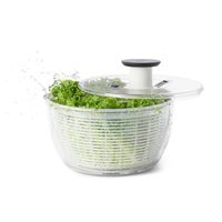 Essoreuse à salade transparente 26 cm - Visuel 0