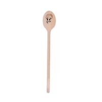 Cuillère ovale en bois Smiley - Visuel 0