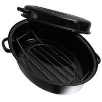Cocotte Roaster Slim 34 cm + Grille - Visuel 0