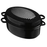 Cocotte Roaster Slim 34 cm + Grille - Visuel 1