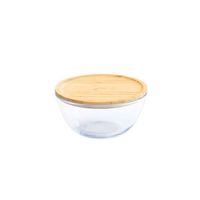 Bol à mixer rond avec couvercle bambou 770 ml - Visuel 0