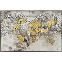 Toile Planisphère - Visuel 0