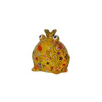 Tirelire grenouille Freddy jaune - Visuel 0
