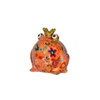 Tirelire grenouille Freddy orange - Visuel 0