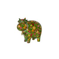Tirelire vache Bella verte - Visuel 0