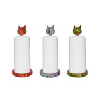 Dévidoir essuie-tout chat caramel - Visuel 0