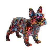 Tirelire bulldog francais rouge - Visuel 0
