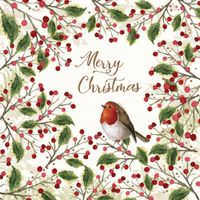 Serviettes en papier Merry Bird - Visuel 0