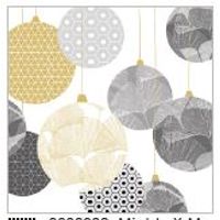 Serviettes en papier - paquet de 20 BOULES - Visuel 0
