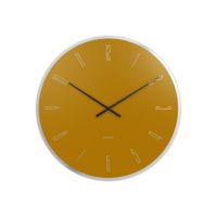 Horloge numéros ocre - Visuel 0