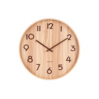 Horloge bois pure naturel - Visuel 0