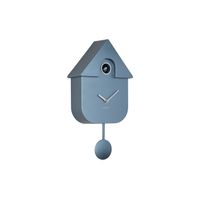 Horloge coucou moderne bleu - Visuel 0