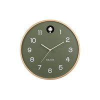 Horloge verte COUCOU D 31,5cm - Visuel 0