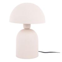 Lampe de table champignon Booz H 29 cm gris chaud - Visuel 0