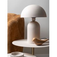 Lampe de table champignon Booz H 43 cm gris chaud - Visuel 3